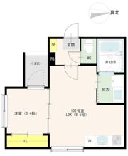 Hubi Core 西京極の間取り画像