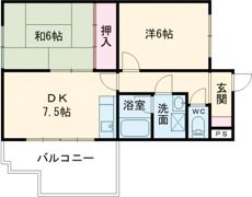 ハイツ水池の間取り画像