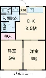 ノースファイブの間取り画像