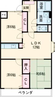 アビタシオン オキの間取り画像