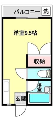 グリーンハイツの間取り画像