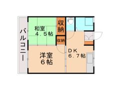 シャトー高峰の間取り画像