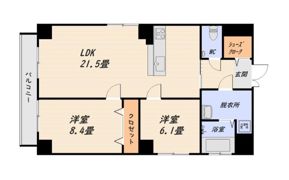 フォレストⅢの間取り画像