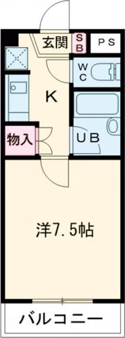 ロイヤルリングの間取り画像