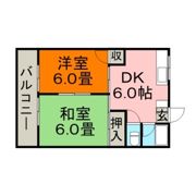 エクセルハイツの間取り画像