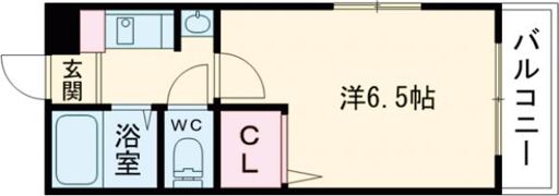 三国ヶ丘ピアの間取り画像