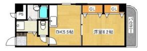ふぁみ～ゆ東生駒の間取り画像