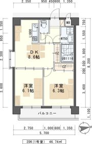 ヴィンテージ北山の間取り画像