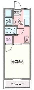 ビクトリアミューズの間取り画像