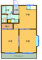 センチュリーマンションの間取り画像