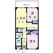 サニーカーサAの間取り画像