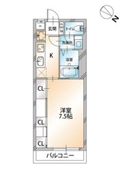 ハビテ清瀬の間取り画像