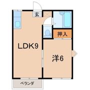 メゾンローズAの間取り画像
