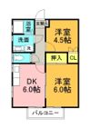 グリーンハイムの間取り画像