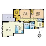 ア・ラ・桜坂の間取り画像