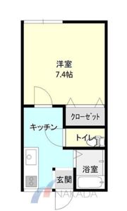 コンチネンタル守護町の間取り画像