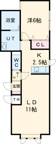 ロールAの間取り画像