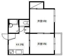 メゾンカネヨシの間取り画像