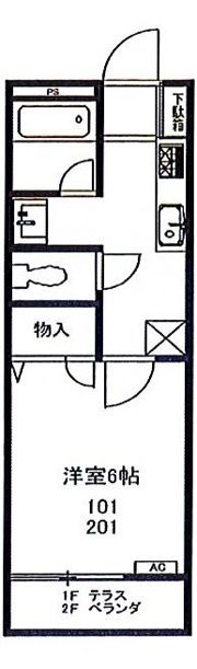 ウッドベリーの間取り画像