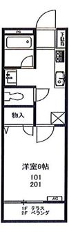 ウッドベリーの間取り画像