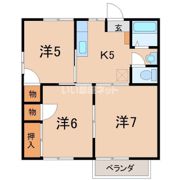 メゾンローズCの間取り画像
