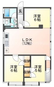 フレア443の間取り画像