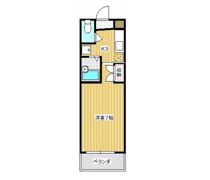 レジデンシア久茂地の間取り画像