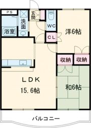 プロミネント伊勢中川 IIの間取り画像