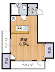ロベリアくにたちの間取り画像