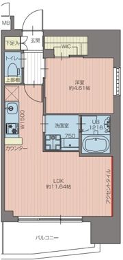 プレジオ池袋NORTHの間取り画像