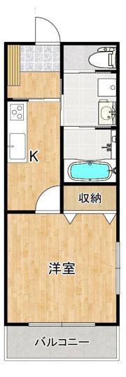 ライトステイツ宇部笹山町の間取り画像