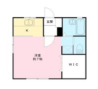 シティハイム B棟の間取り画像