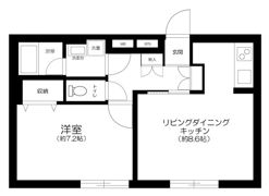 toggle護国寺の間取り画像