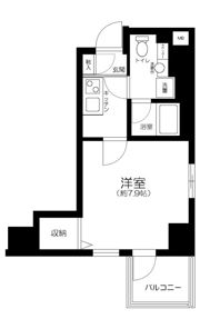 SYNEX PREMIER ASAKUSABASHIの間取り画像