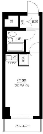 ライオンズマンション元浅草の間取り画像