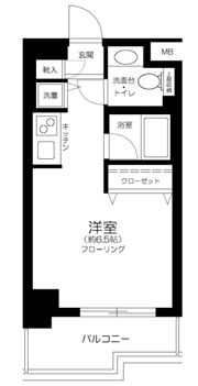 シテリオ渋谷・松濤の間取り画像