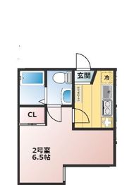 ベイルーム六浦B棟の間取り画像