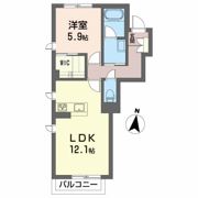 ブランノワール開成の間取り画像