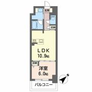 シャーメゾンステージ呉中央の間取り画像