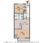 ラフィネ姫島の間取り画像