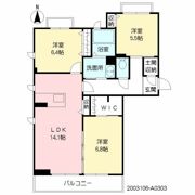 クアトロディーオガーデン A棟の間取り画像