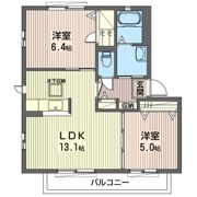 メビュースタウンIII Kの間取り画像
