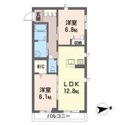 グリーンセントの間取り画像
