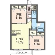 Casa Regio 壱番館の間取り画像