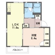 グランメール岡本の間取り画像
