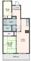 クレールソシアの間取り画像