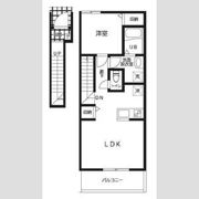 リーブルファイン稲永Ⅱの間取り画像