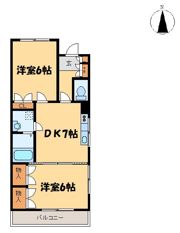 ルミナス出来島の間取り画像