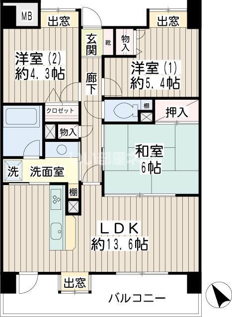 間取図