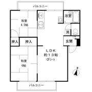 ハイムSIの間取り画像